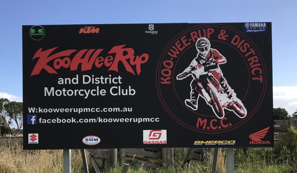 New sign lookin great thanks to a Club member